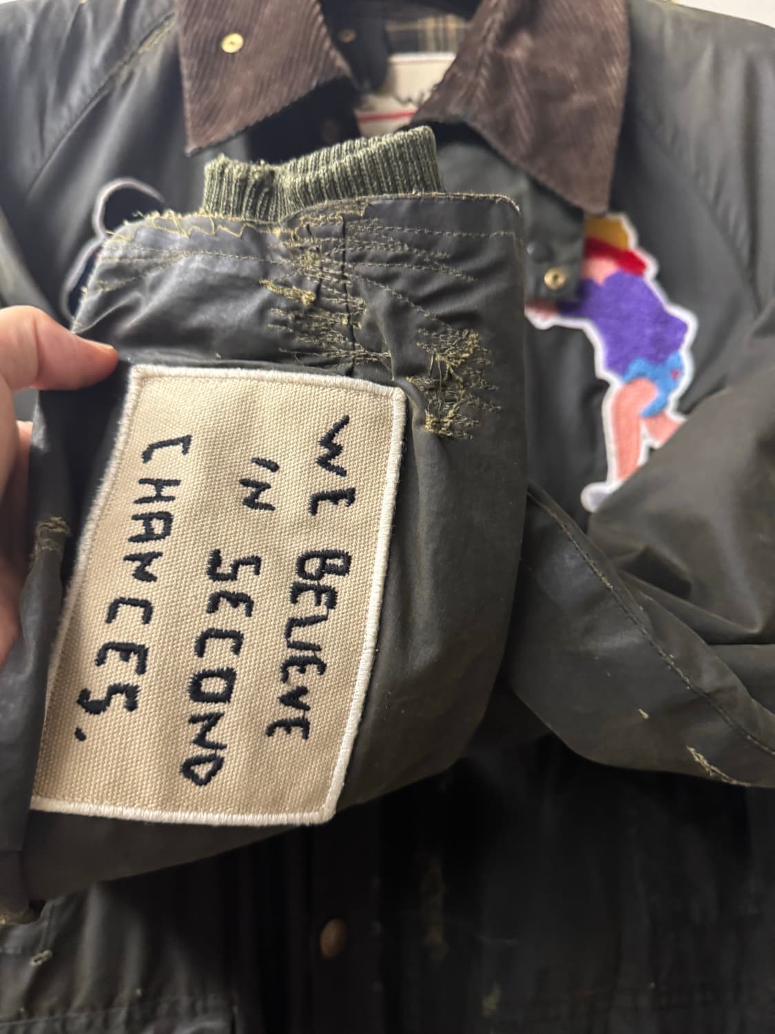 바버 X 핸들오브프리덤 왁스자켓 상품이미지4