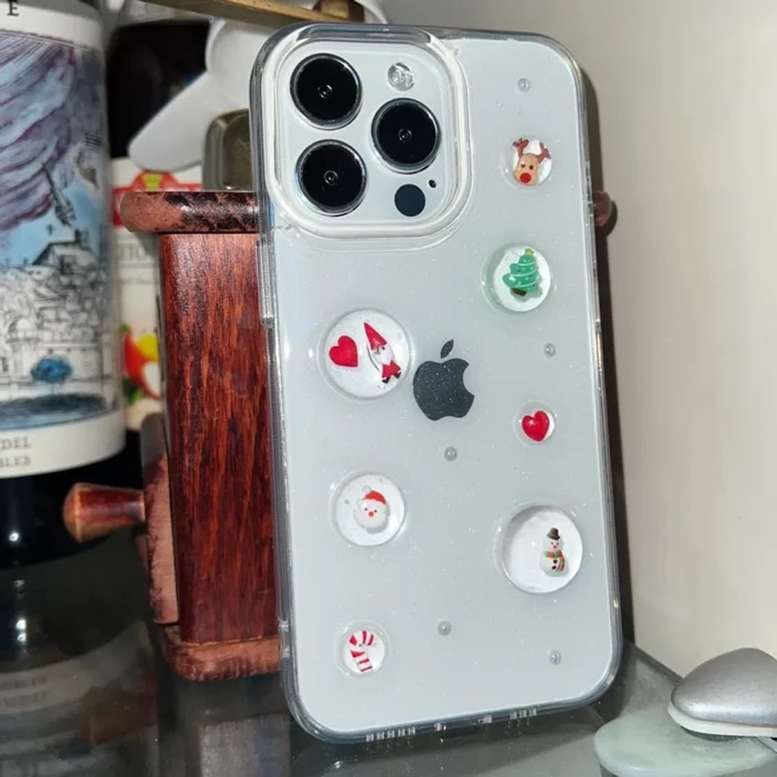 비비블하우스 Lovey dovey christmas 레진 폰케이스 상품이미지3