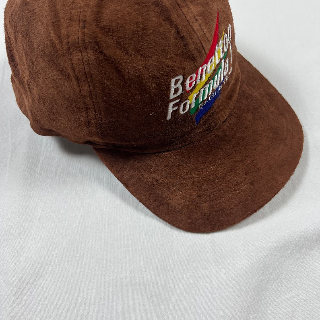 90‘s 베네통포뮬러1 bf1 로고 스냅 캡 모자 상품이미지2