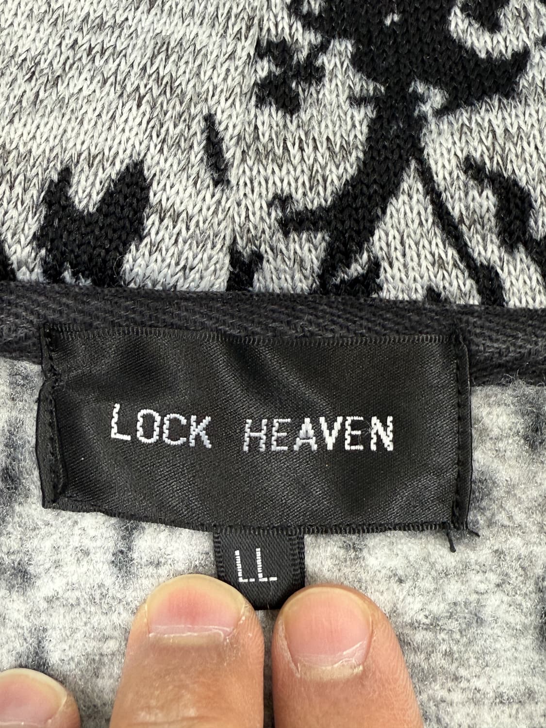 락헤븐 투웨이 레이어 니트 후드 파카 상품이미지7