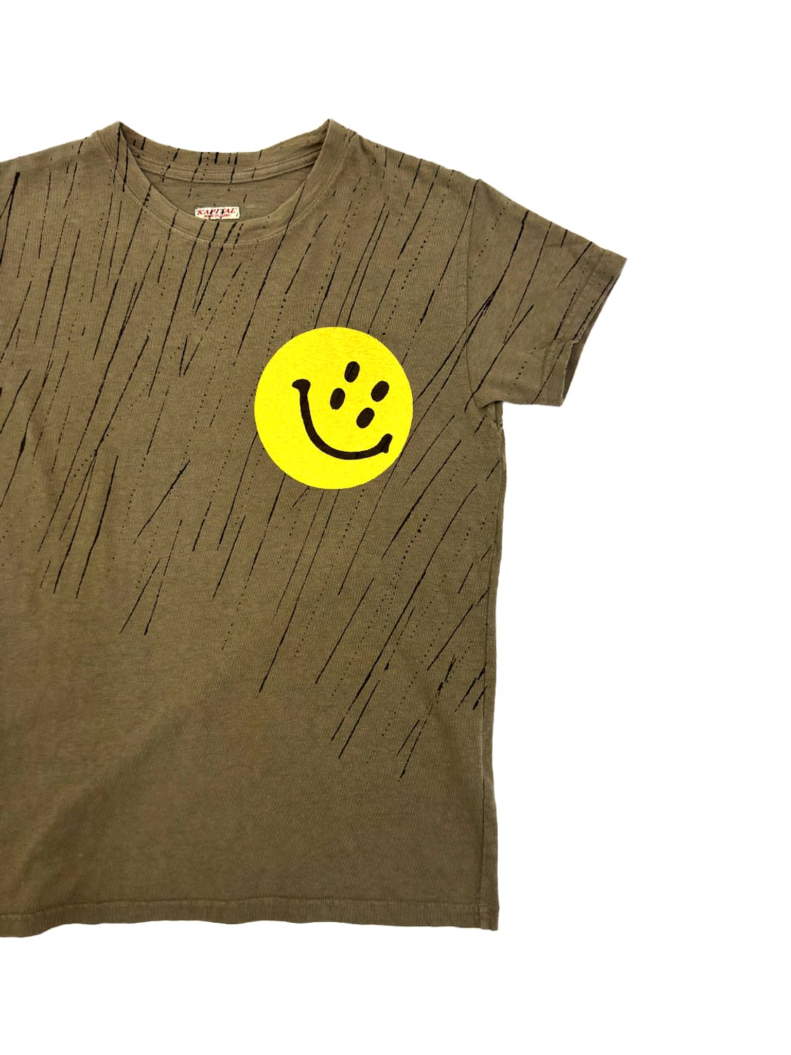 Kapital Smile Rain Crew T-Shirt/ 1 상품이미지3