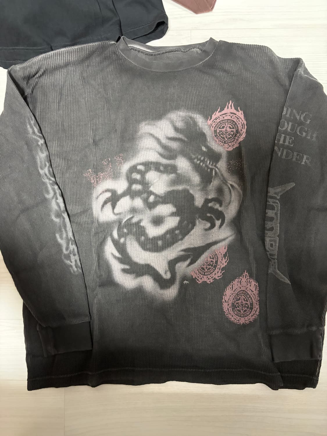 트래비스 스캇 내한 머천 롱슬리브 S 상품이미지1