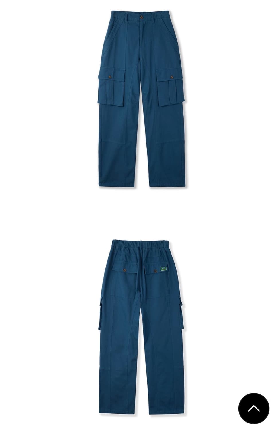 그린버터 카고팬츠 네이비 (S-M) 상품이미지3