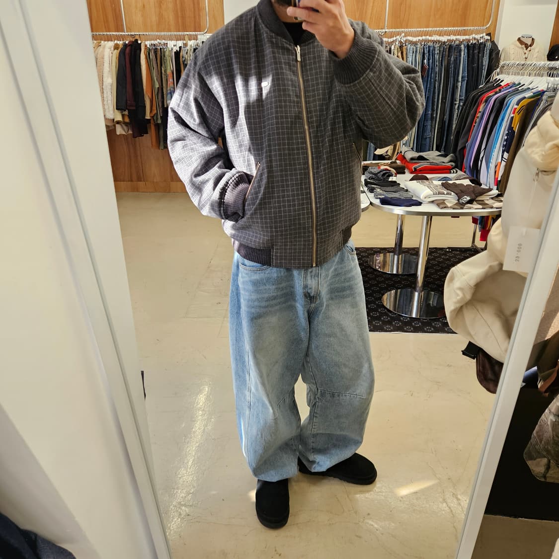 LACOSTE 라코스테 리버시블 양면 울자켓 블루종 L~XL 상품이미지10