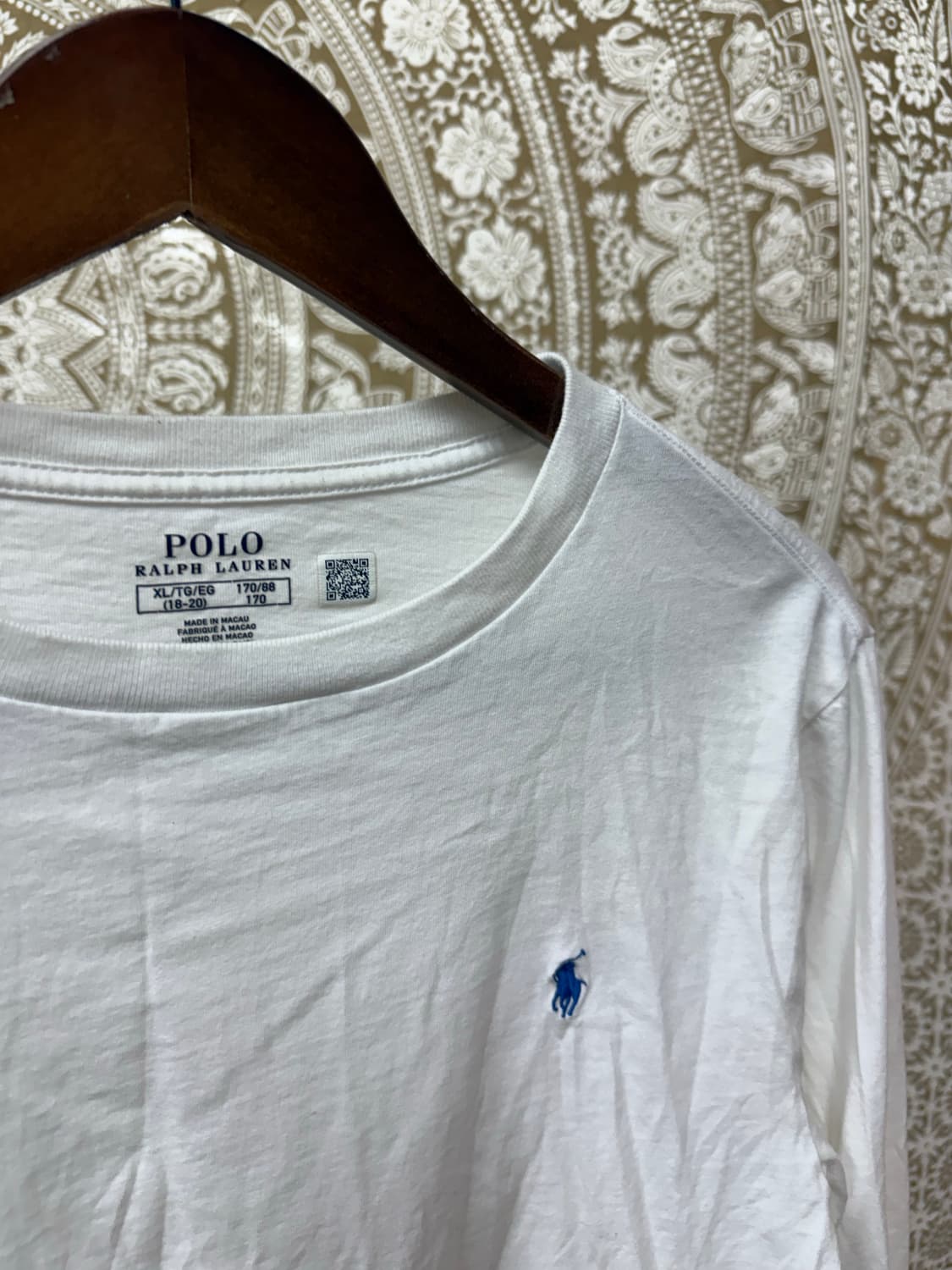 폴로 랄프로렌 소매 프린팅 롱슬리브 (Z1034) 상품이미지4