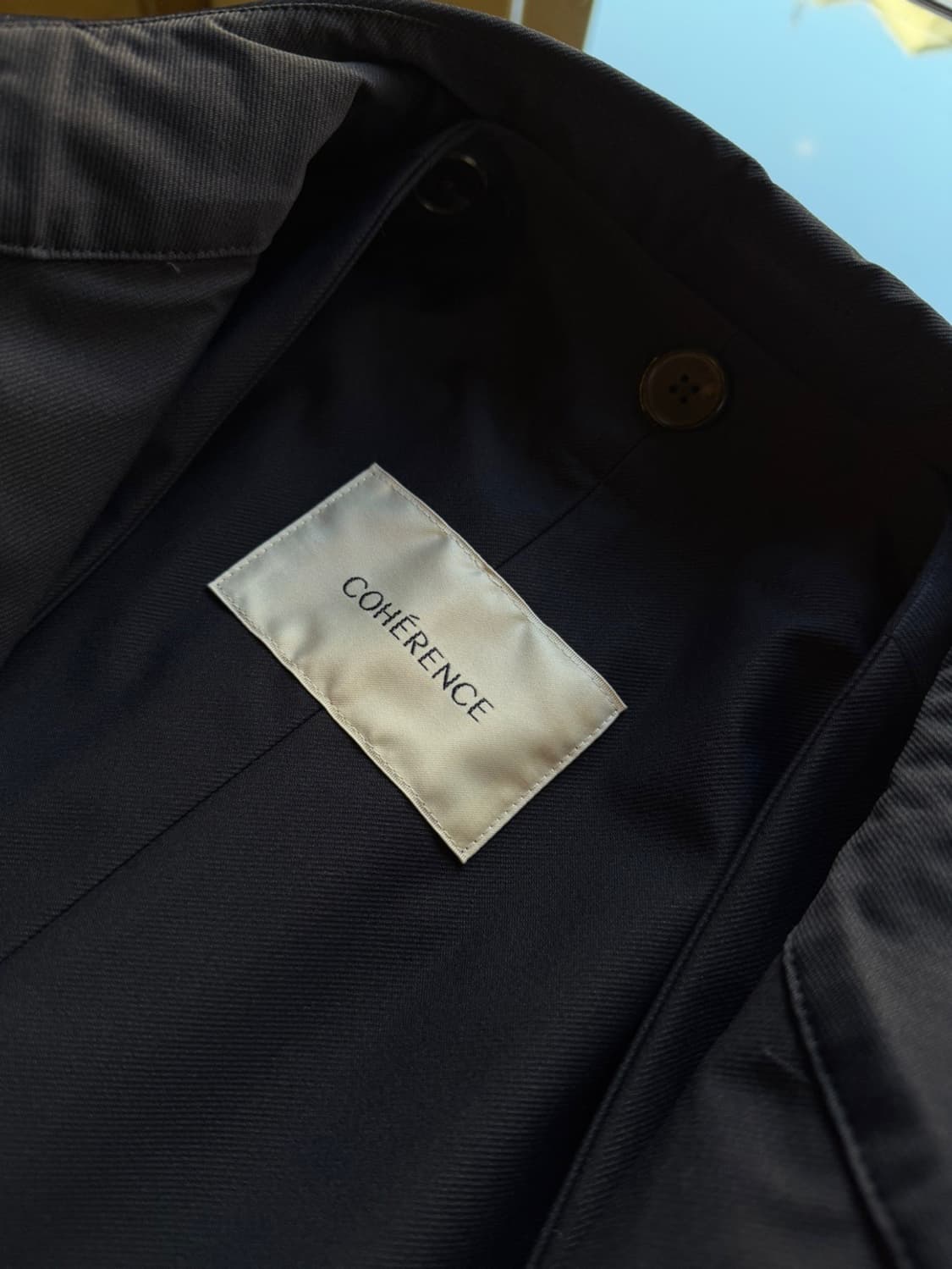 COHERENCE 코히어런스 더블 브레스티드 코트 95~100 상품이미지9