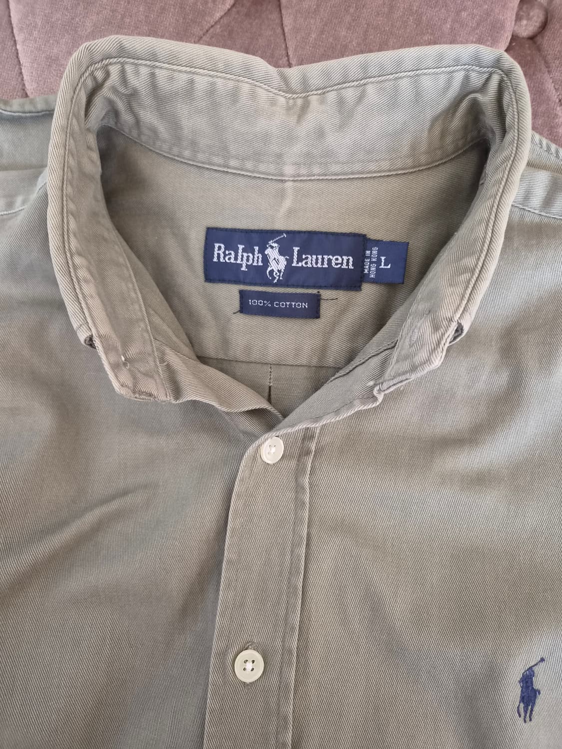 폴로랄프로렌 남성 코튼긴팔셔츠 상품이미지3