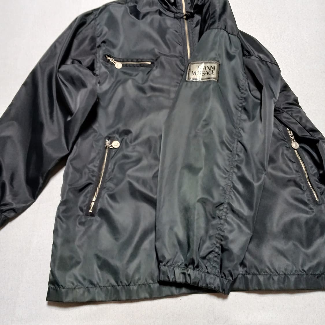 90s 베르사체 빅로고 빈티지 오버핏 자켓 올드스쿨 상품이미지9