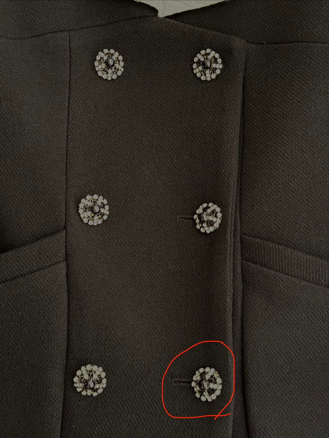 서쿠키 트위드 자켓 새제품 상품이미지6