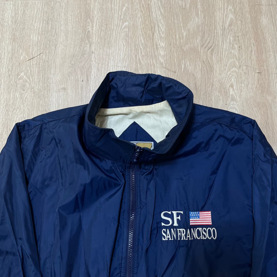 커렌트씬 샌프란시스코 올드스쿨 바람막이 자켓 M/95 상품이미지2
