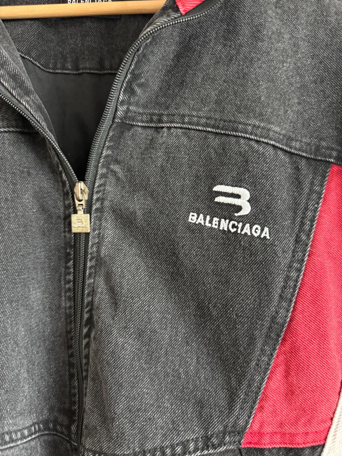 발렌시아가(Balenciaga) 스포티 데님 트랙 자켓 상품이미지4
