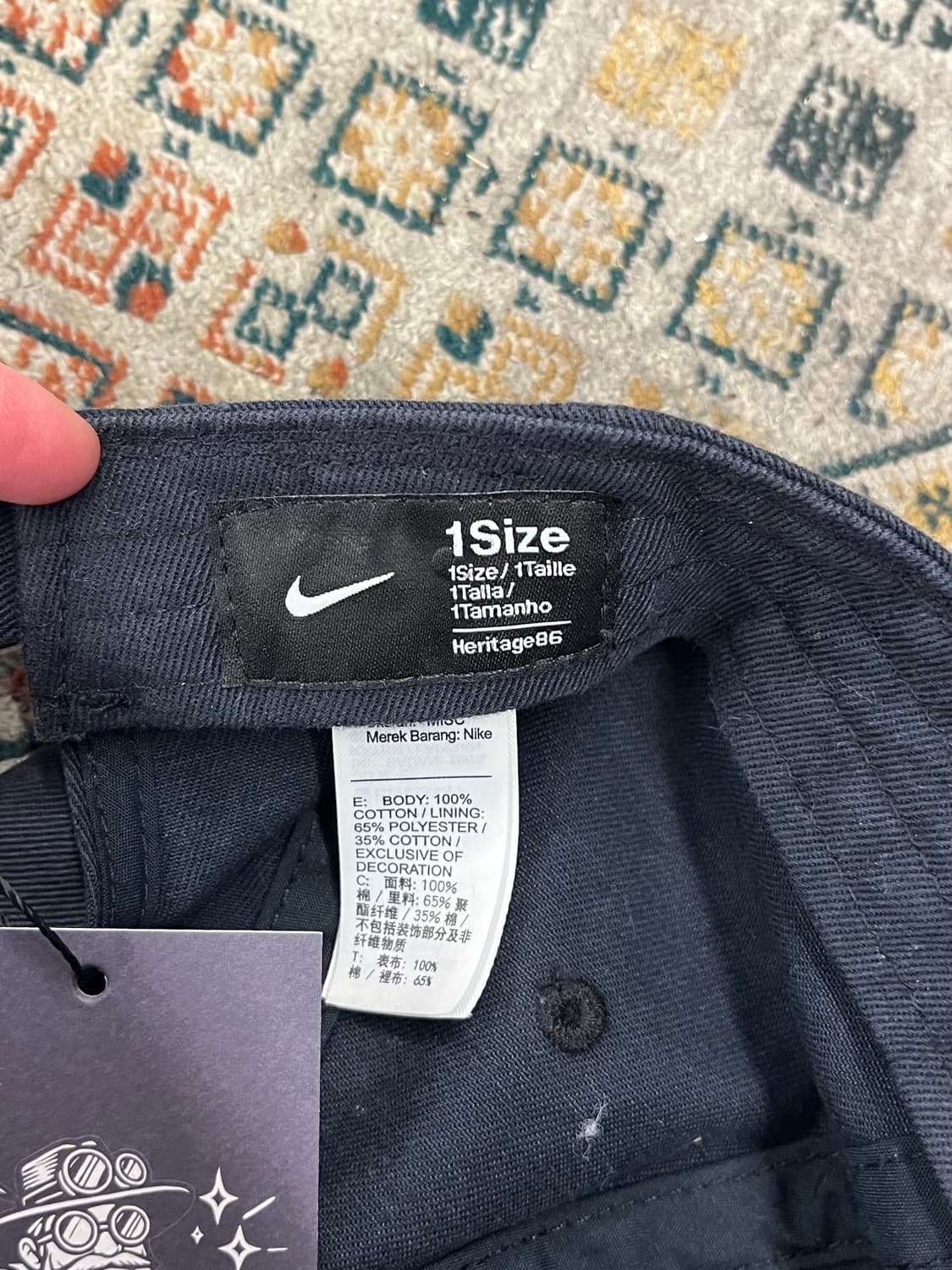 나이키 볼캡 블랙 #csz3491 상품이미지2