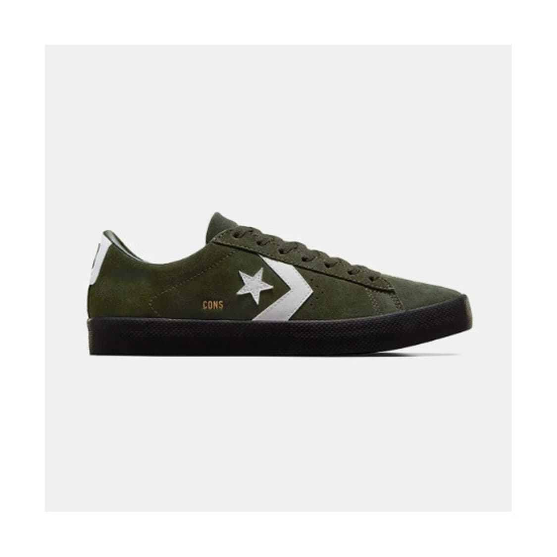 컨버스 콘스 PL 벌크 프로 스웨이드 포레스트 쉘터 로우 캔버스화 상품이미지1