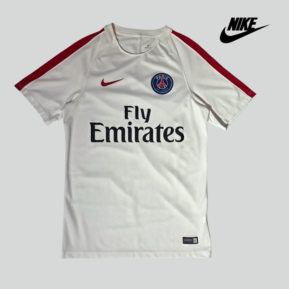 [S]나이키 드라이핏 PSG 파리셍제르망 축구팀 유니폼 티셔츠 상품이미지1