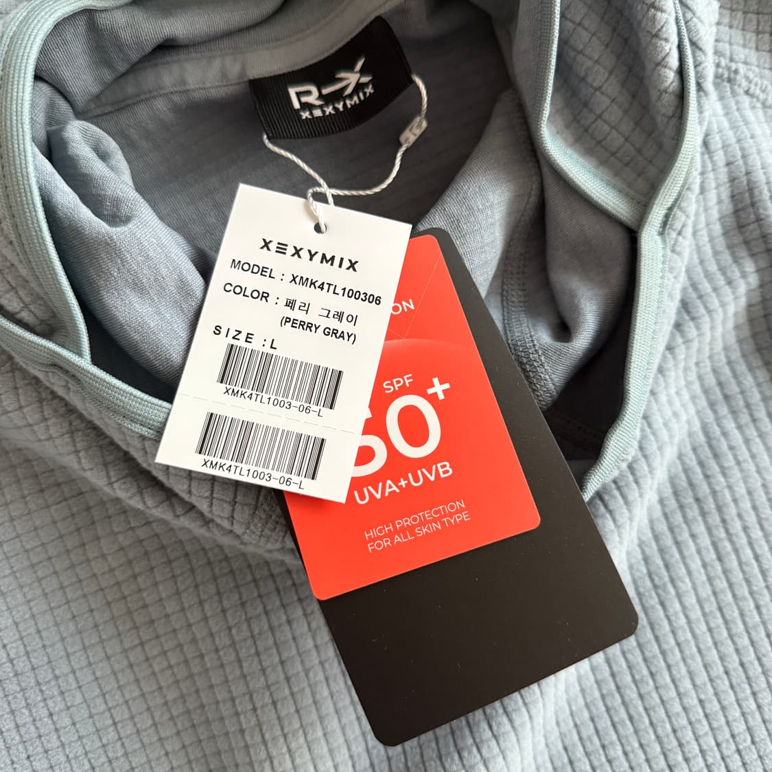 젝시믹스 RX 맨즈 그리드 플리스 후디 상품이미지3