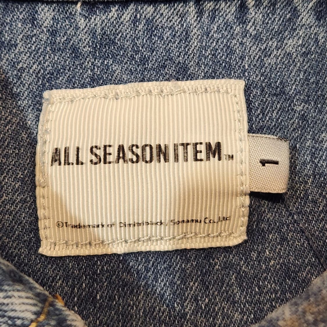 빈티지 워싱 데님 셔츠  상품이미지3