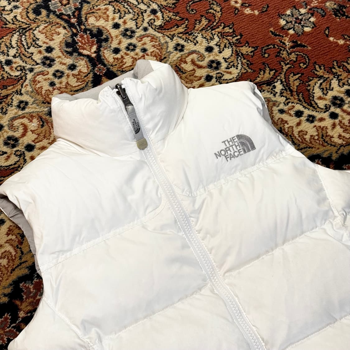 노스페이스 눕시 베스트 화이트 (M) 700 상품이미지3