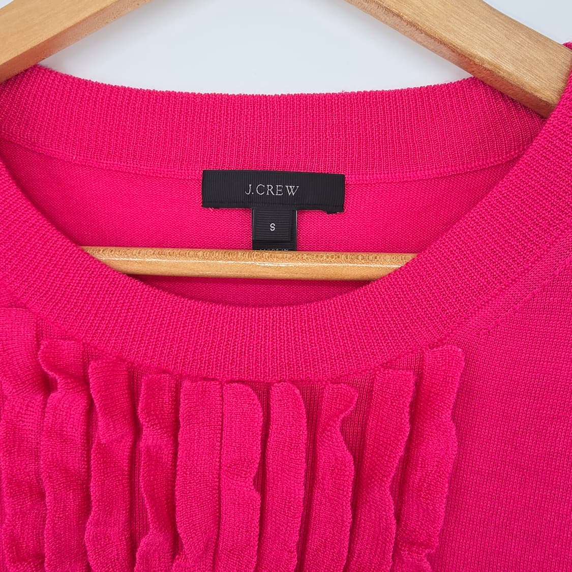 J. Crew Merino Wool Pink Sweater S 상품이미지6