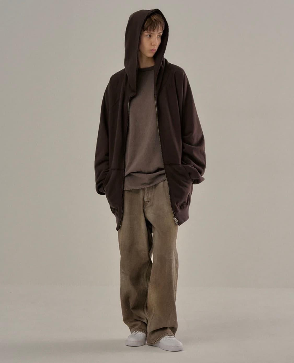 안셀름 25fw Ancellm AGING01 에이징 데님 페인터 팬츠 2 상품이미지2