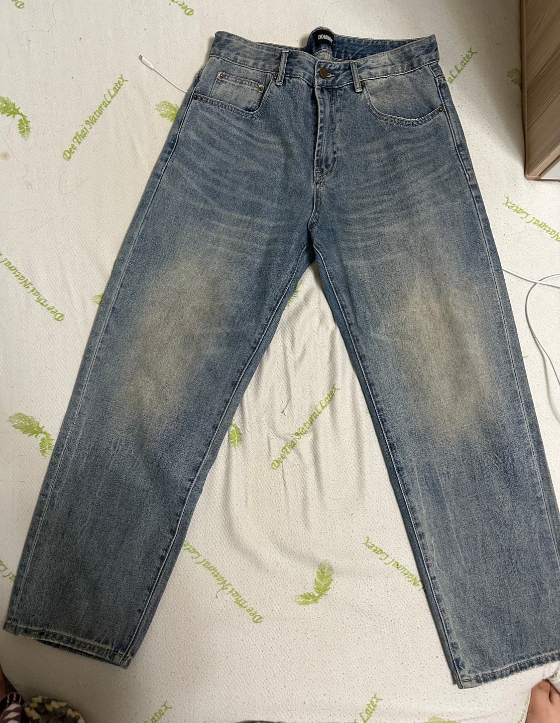 도미넌트 클로버 워싱 데님 팝니다 상품이미지2