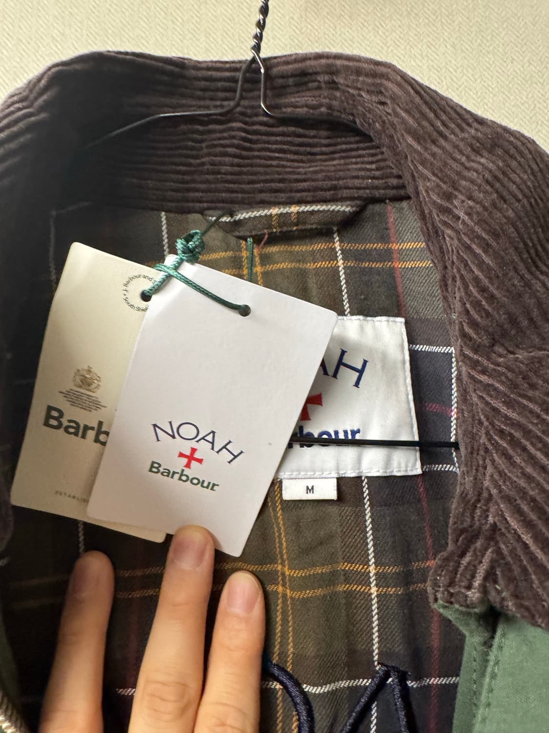 바버 x 노아 뽀빠이 비데일 논왁스 자켓 상품이미지3