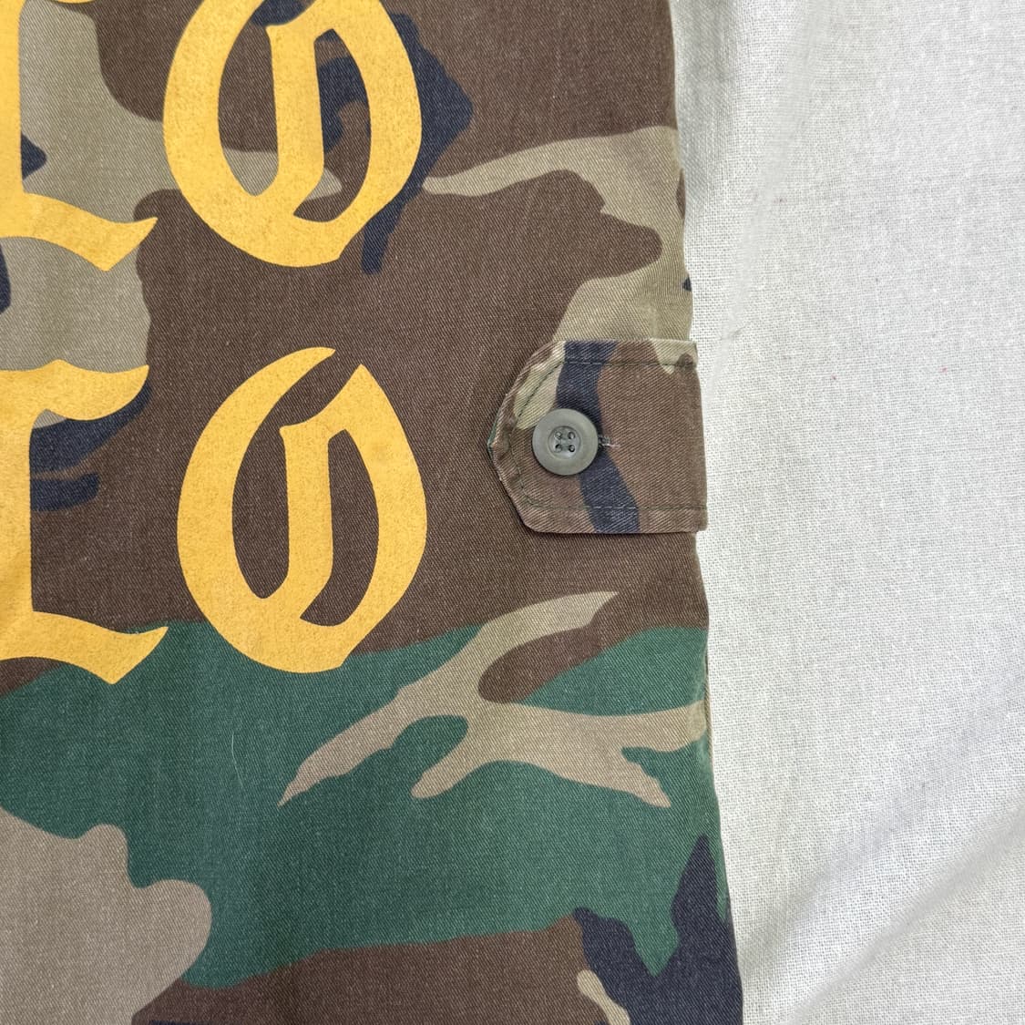 칸예 파블로 머천다이즈 백로고 카모자켓 M (105) 상품이미지6