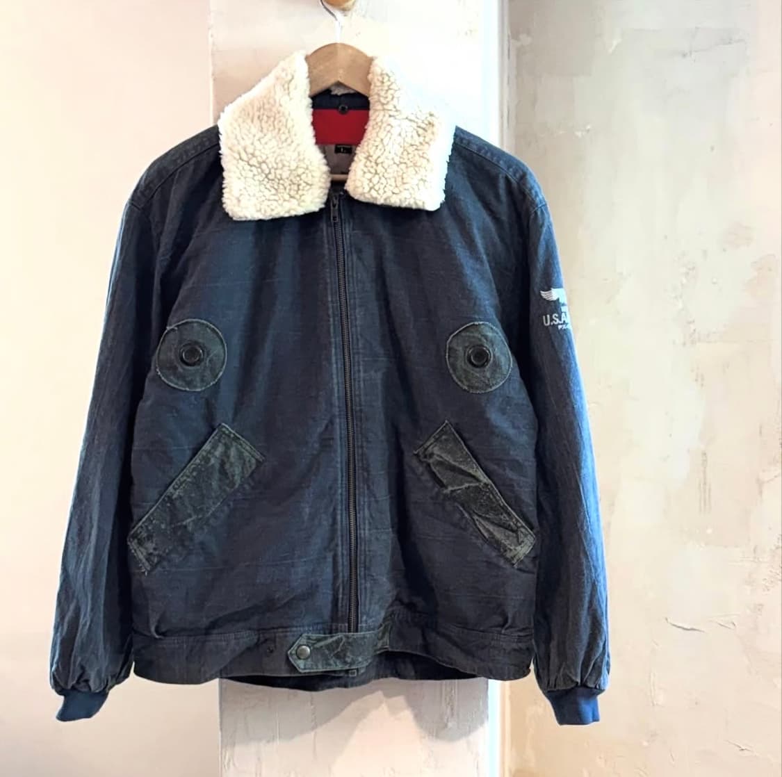 US Airforce B-15 플라이트 자켓 상품이미지2