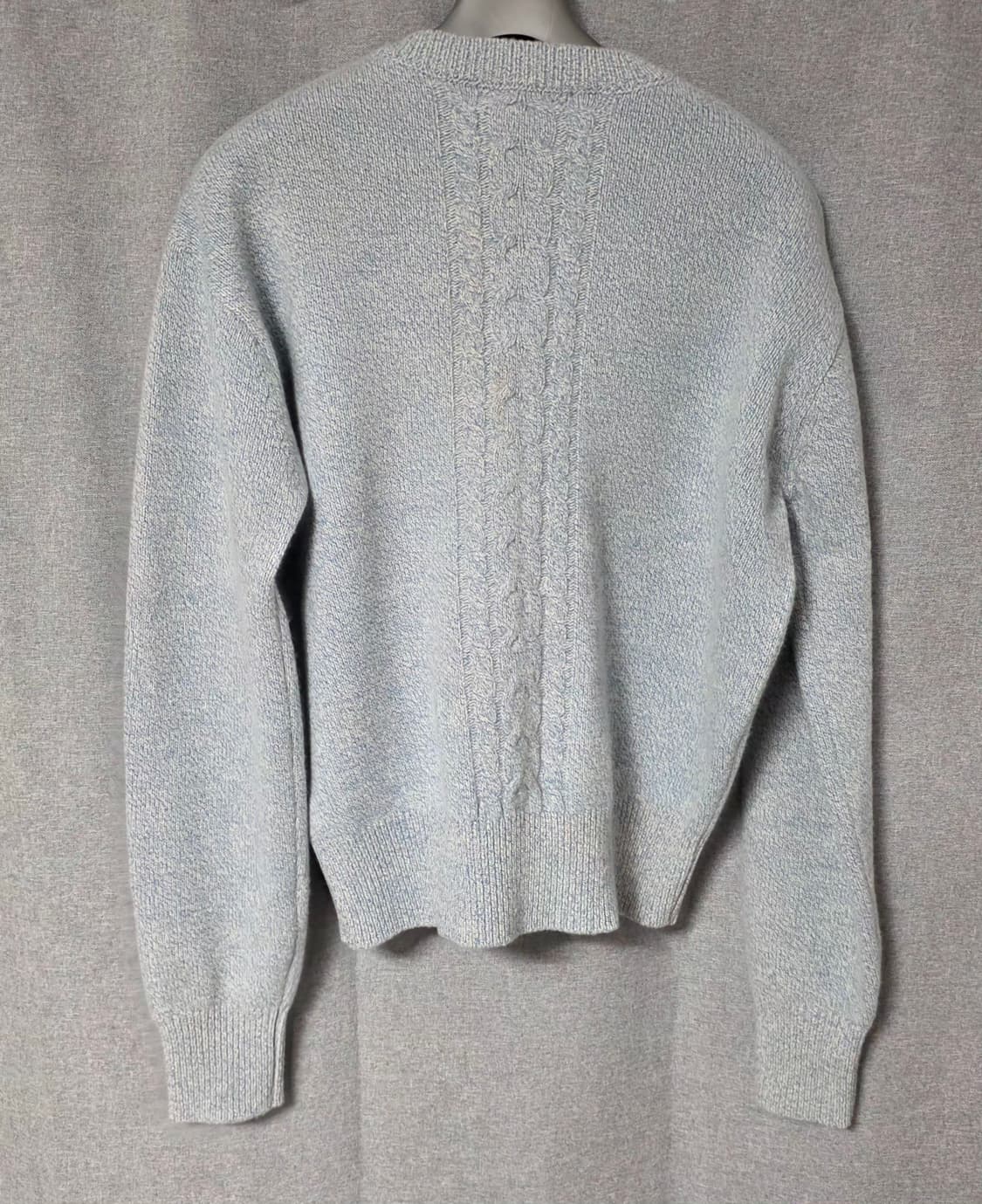 웨이비니스 하이타이드 브이넥니트-파스텔블루 1size 상품이미지3