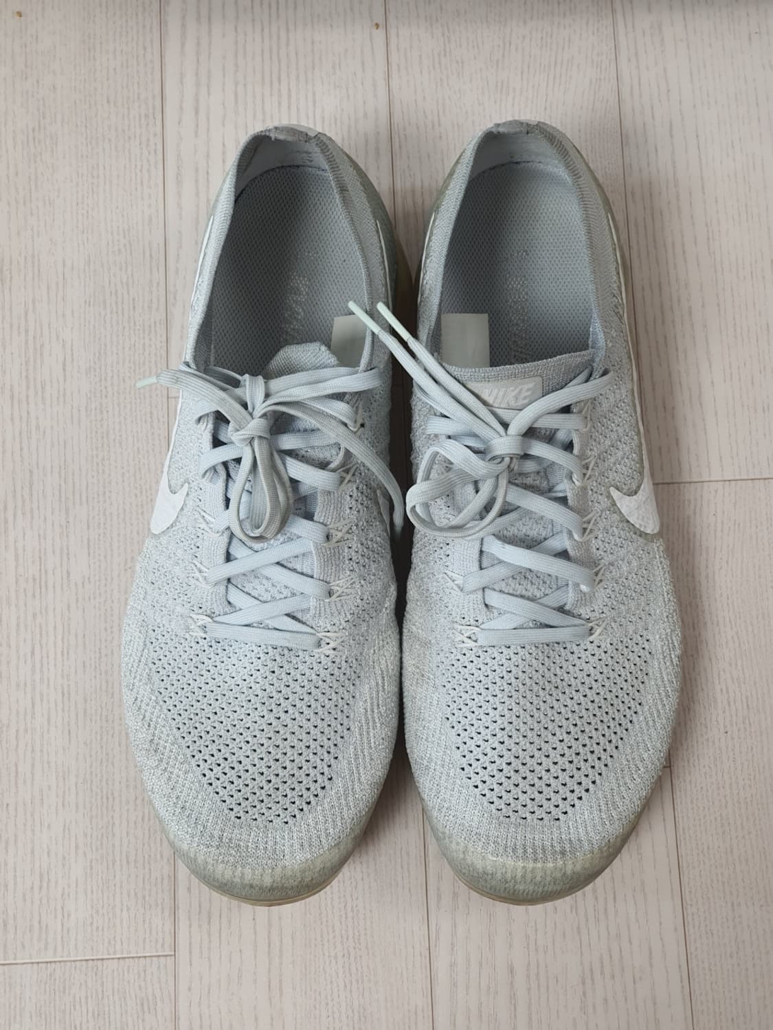 나이키 에어 베이퍼맥스 플라이니트 1퓨어 플래티넘 295  상품이미지5