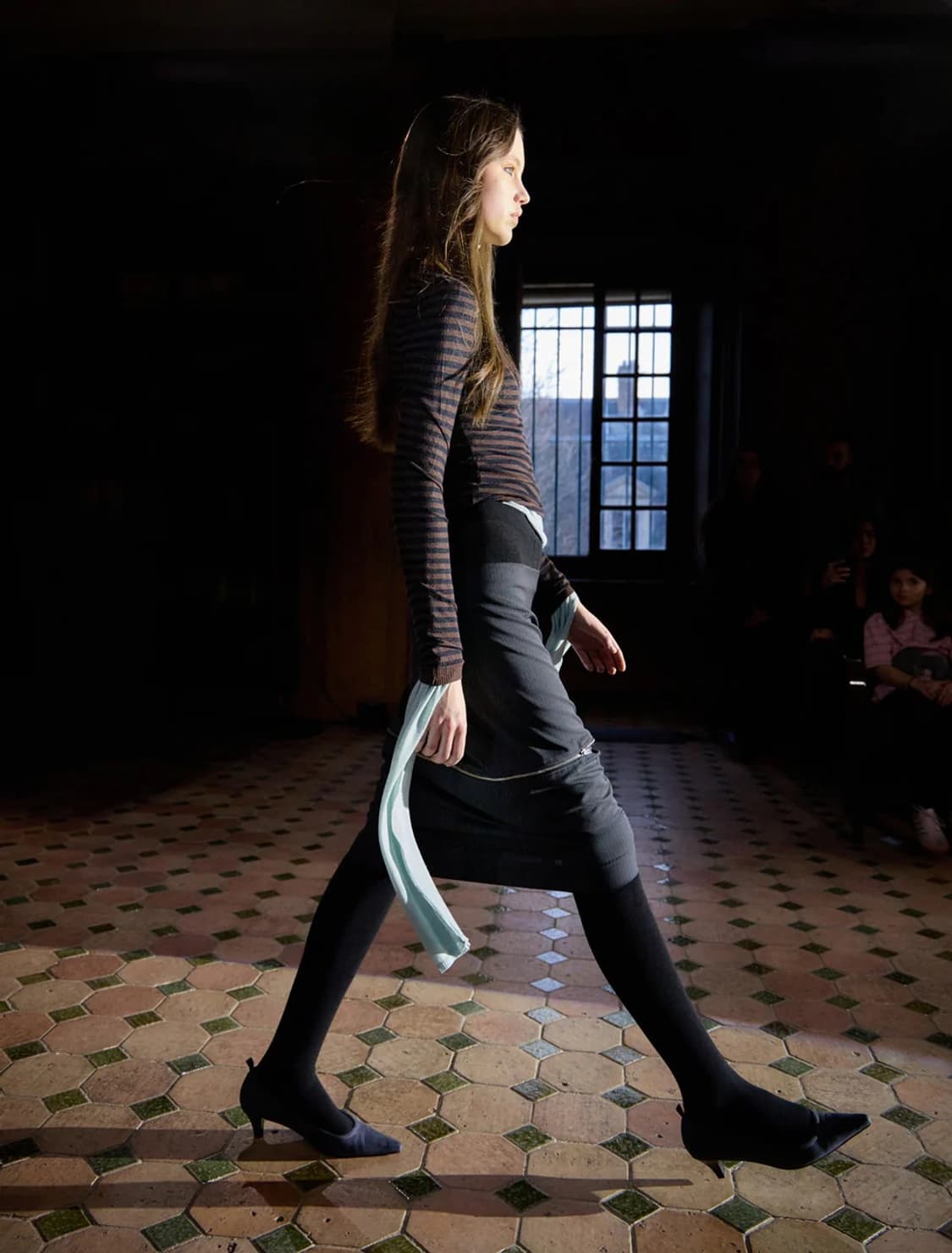 [S]팔로마울 Iglú 스트라이프 니트/브라운 상품이미지3