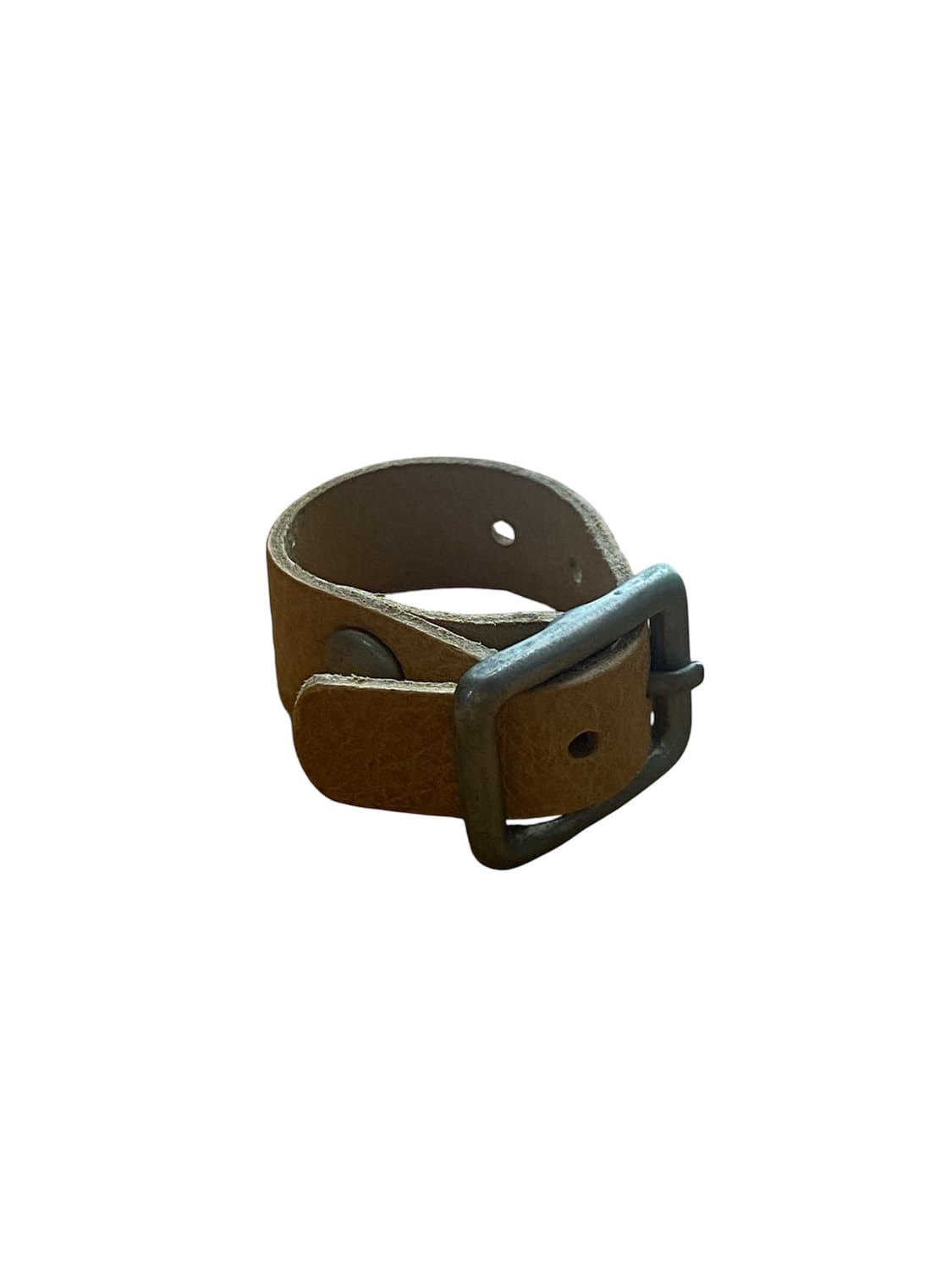 90s Leather Buckle Ring 상품이미지7