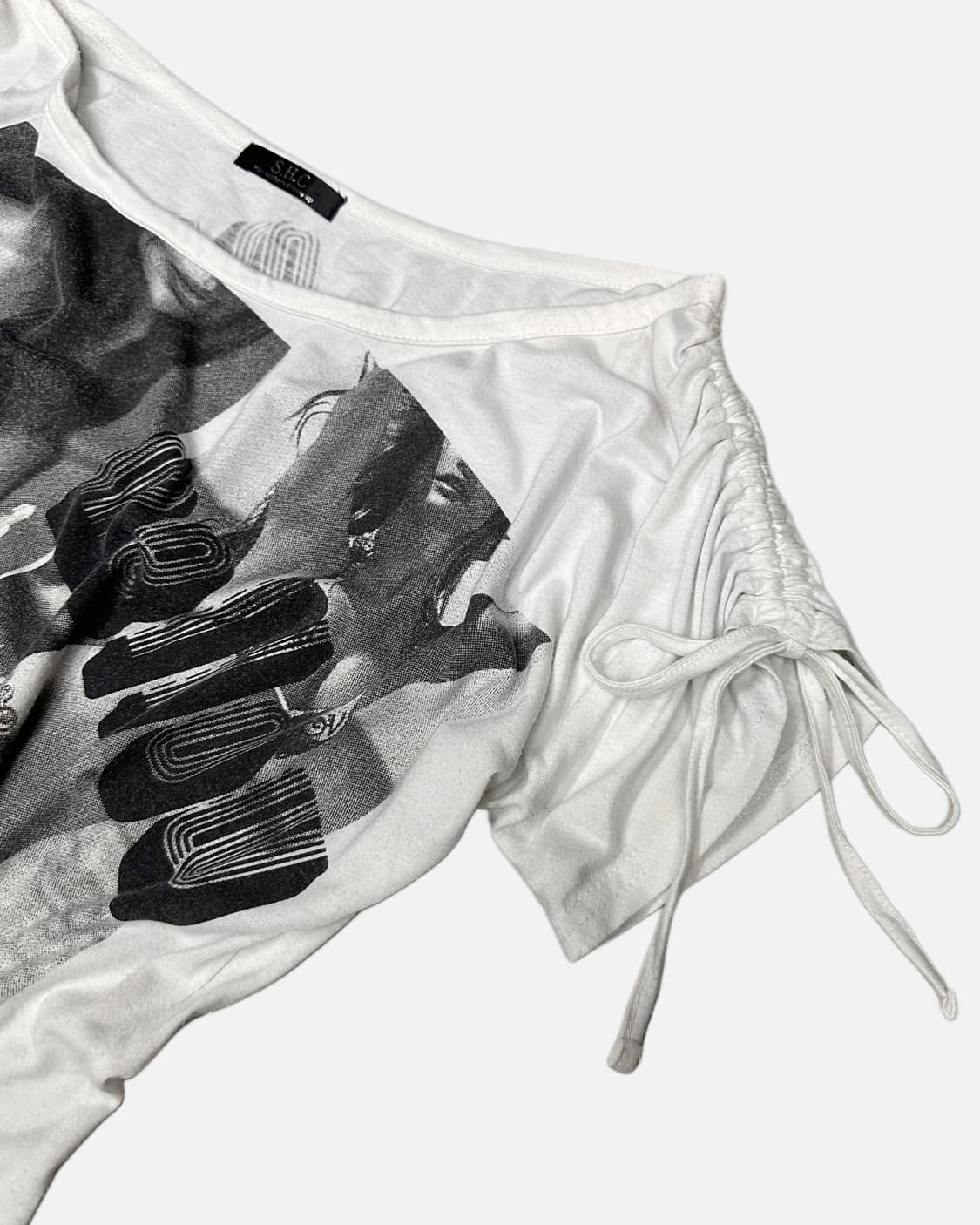 SHC grunge punk shirring t-shirt 상품이미지2