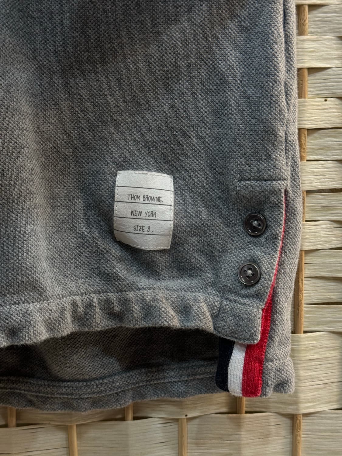 3/95 정품 톰브라운 백 삼선 반팔 팝니다 상품이미지3