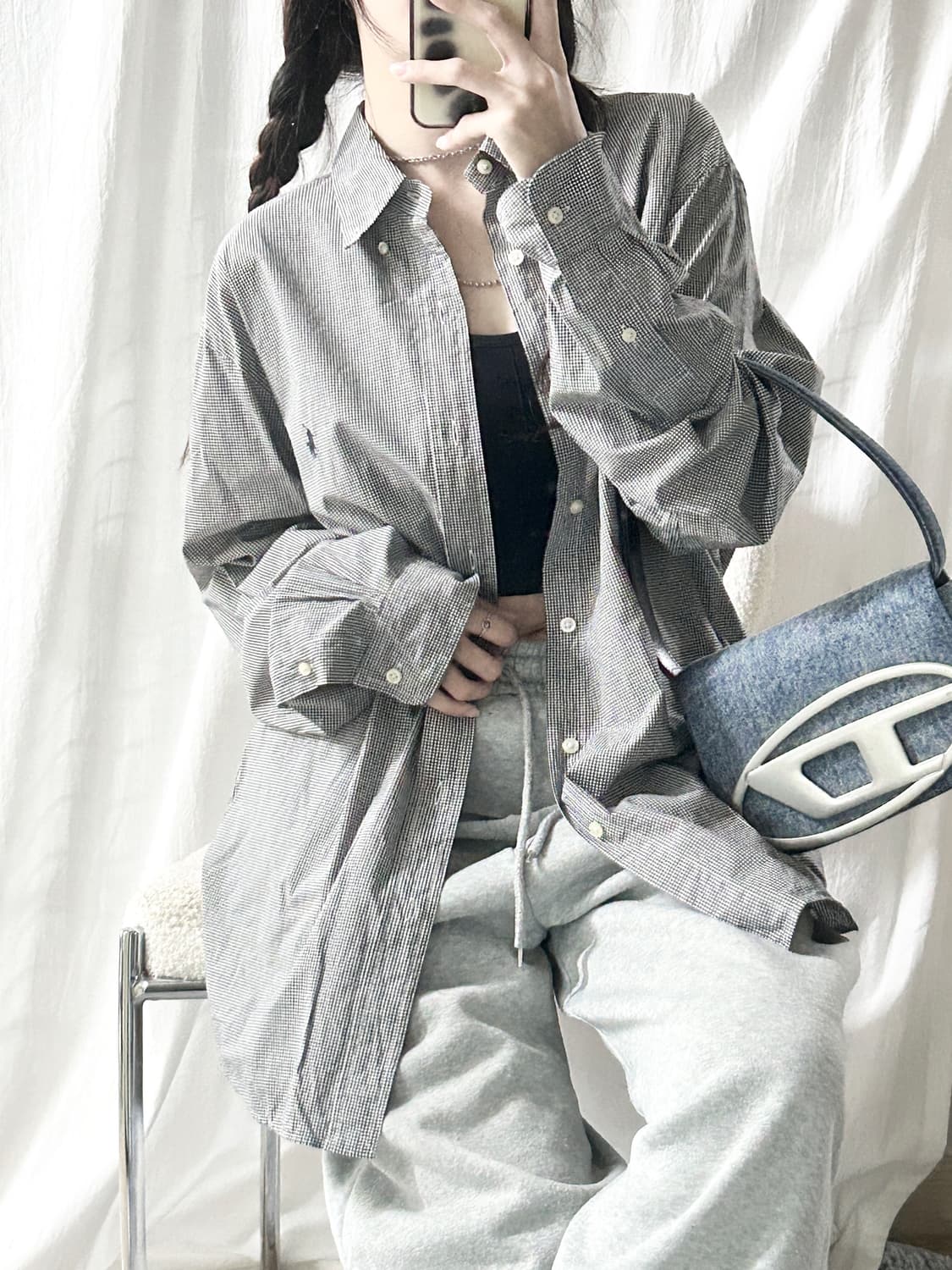 폴로 블랙포니 체크셔츠 상품이미지2