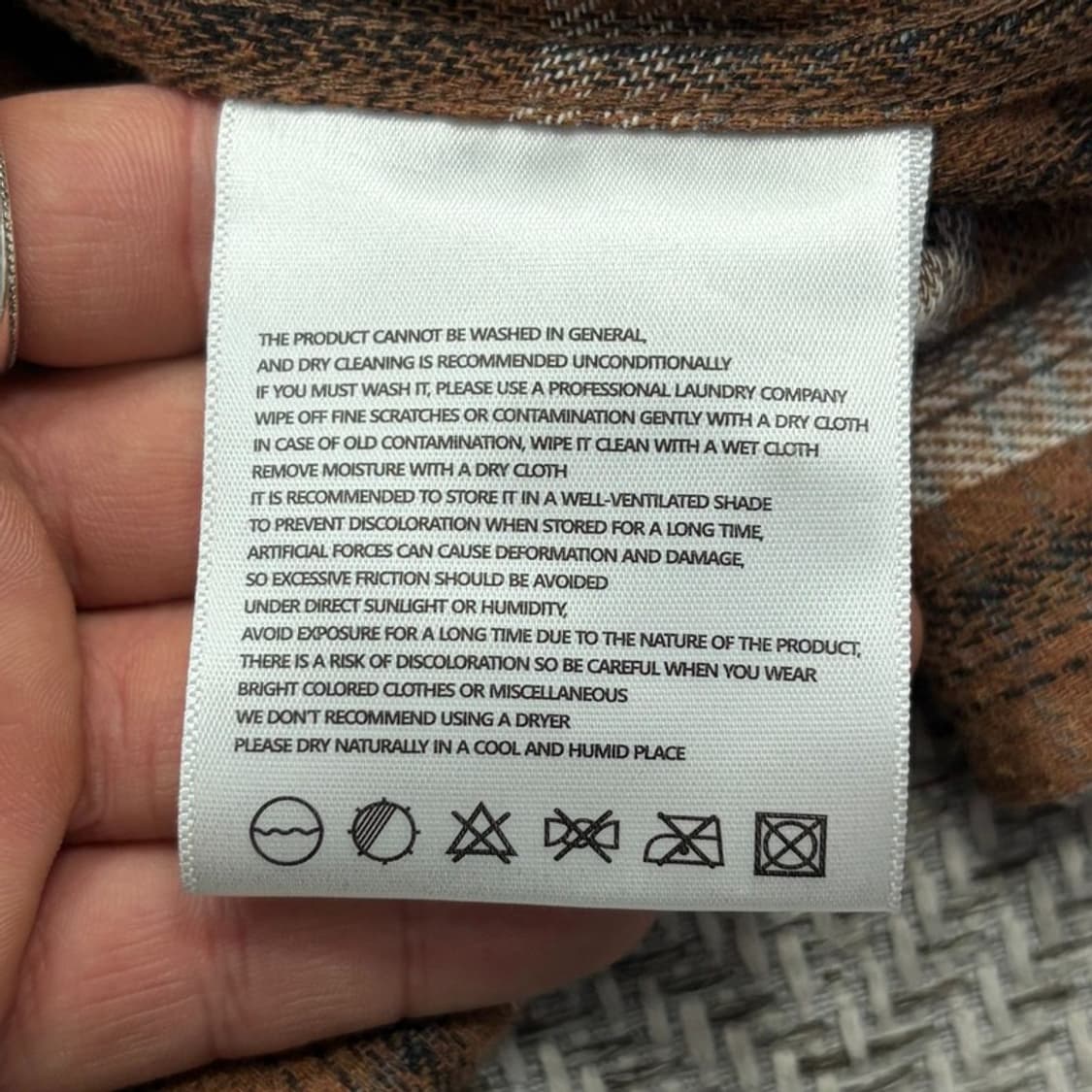 Standard Error 체크 셔츠 v2744 상품이미지6