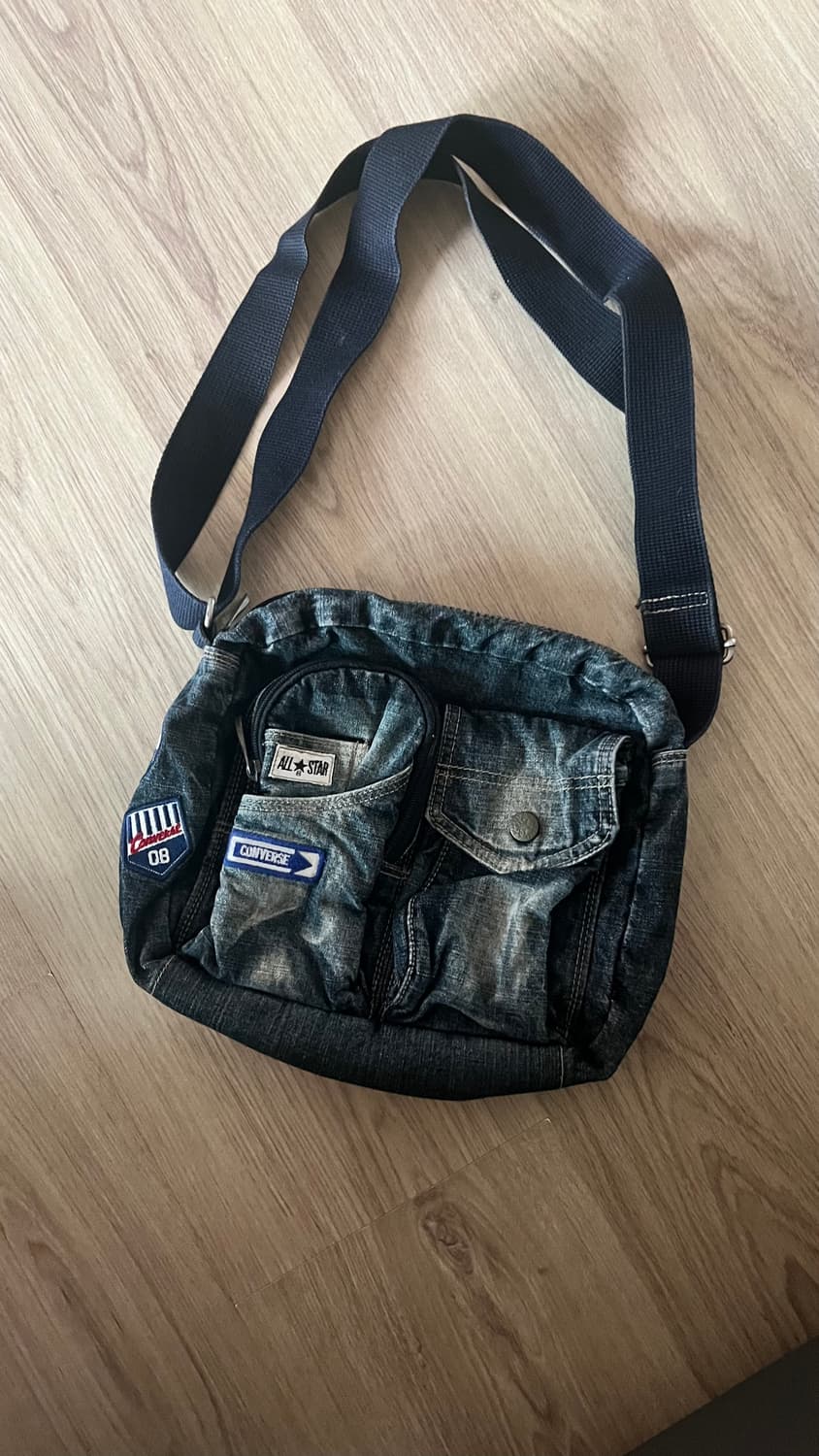 converse , 빈티지 패치 크로스 백 상품이미지1