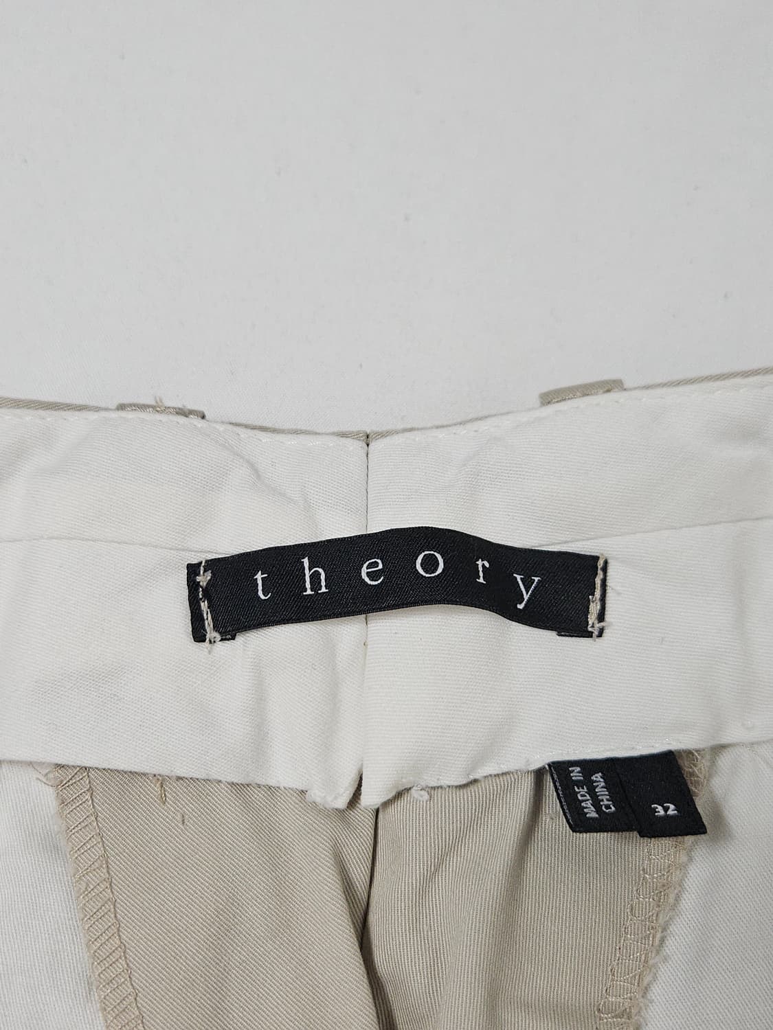 띠어리 옴므 Theory 슬랙스 팬츠 정장 바지 수트 크림 32 상품이미지4