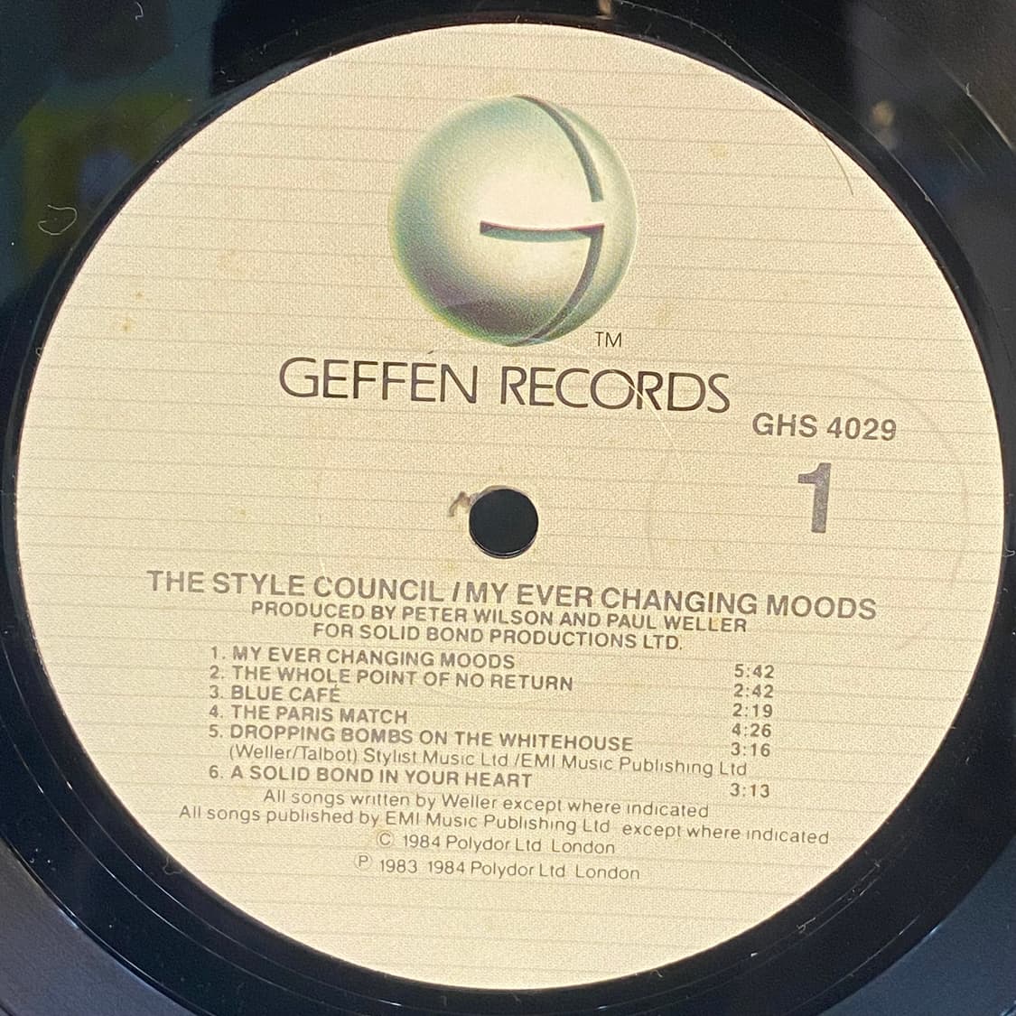 (수입중고LP-팝록) The Style Council -My Ever 상품이미지4