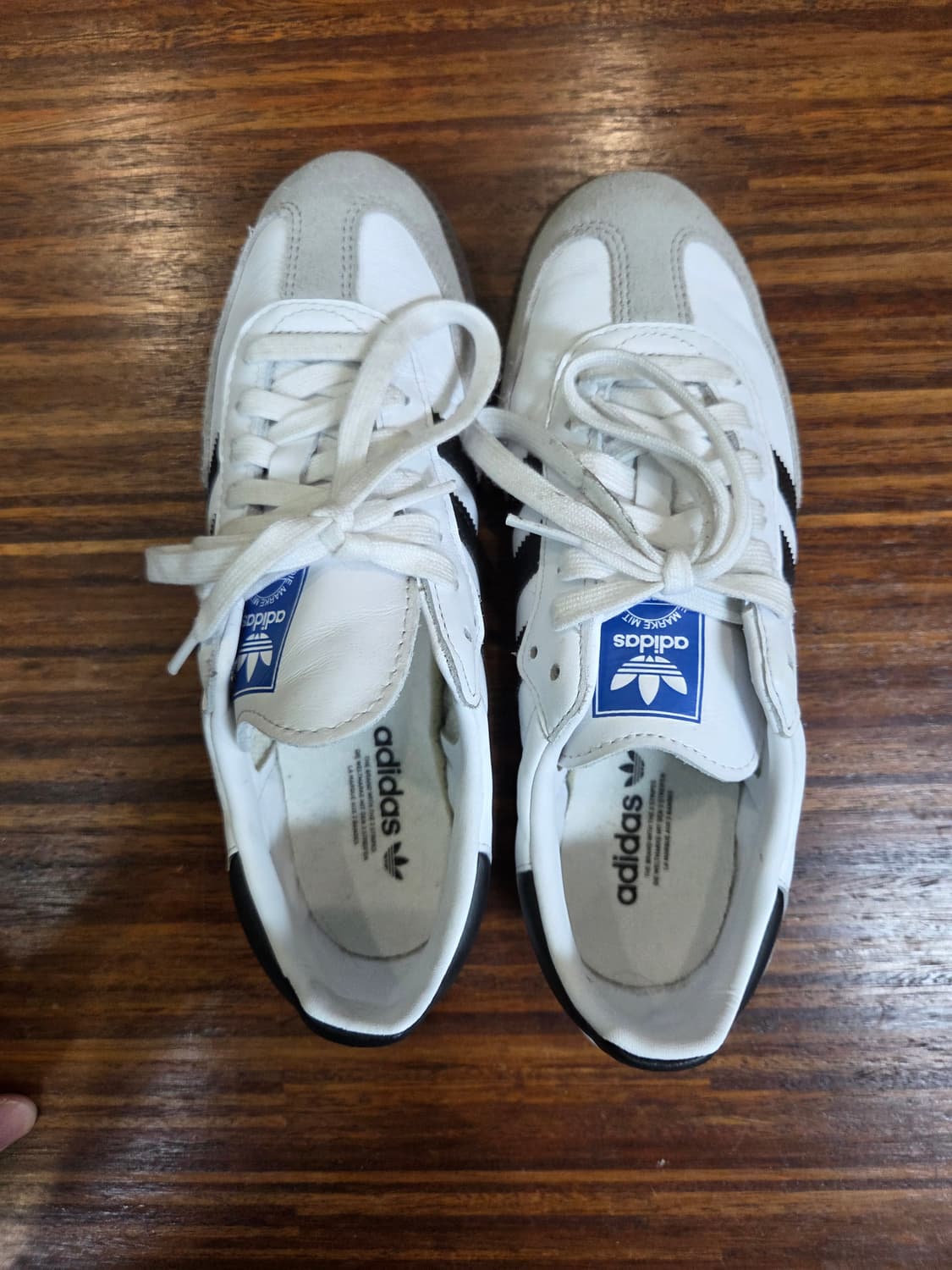 아디다스 삼바 화이트검 240 상품이미지2