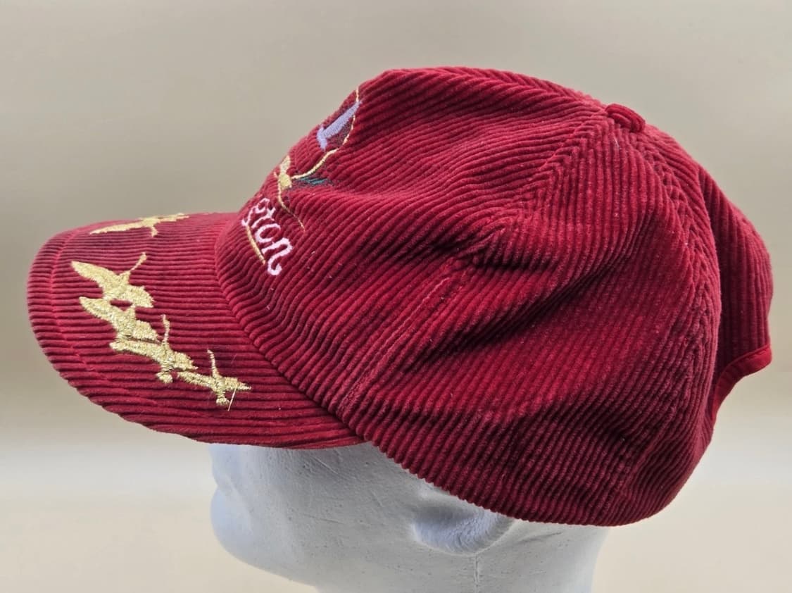 빈티지 레밍턴(총기제조회사) 코듀로이 모자 OS 상품이미지2