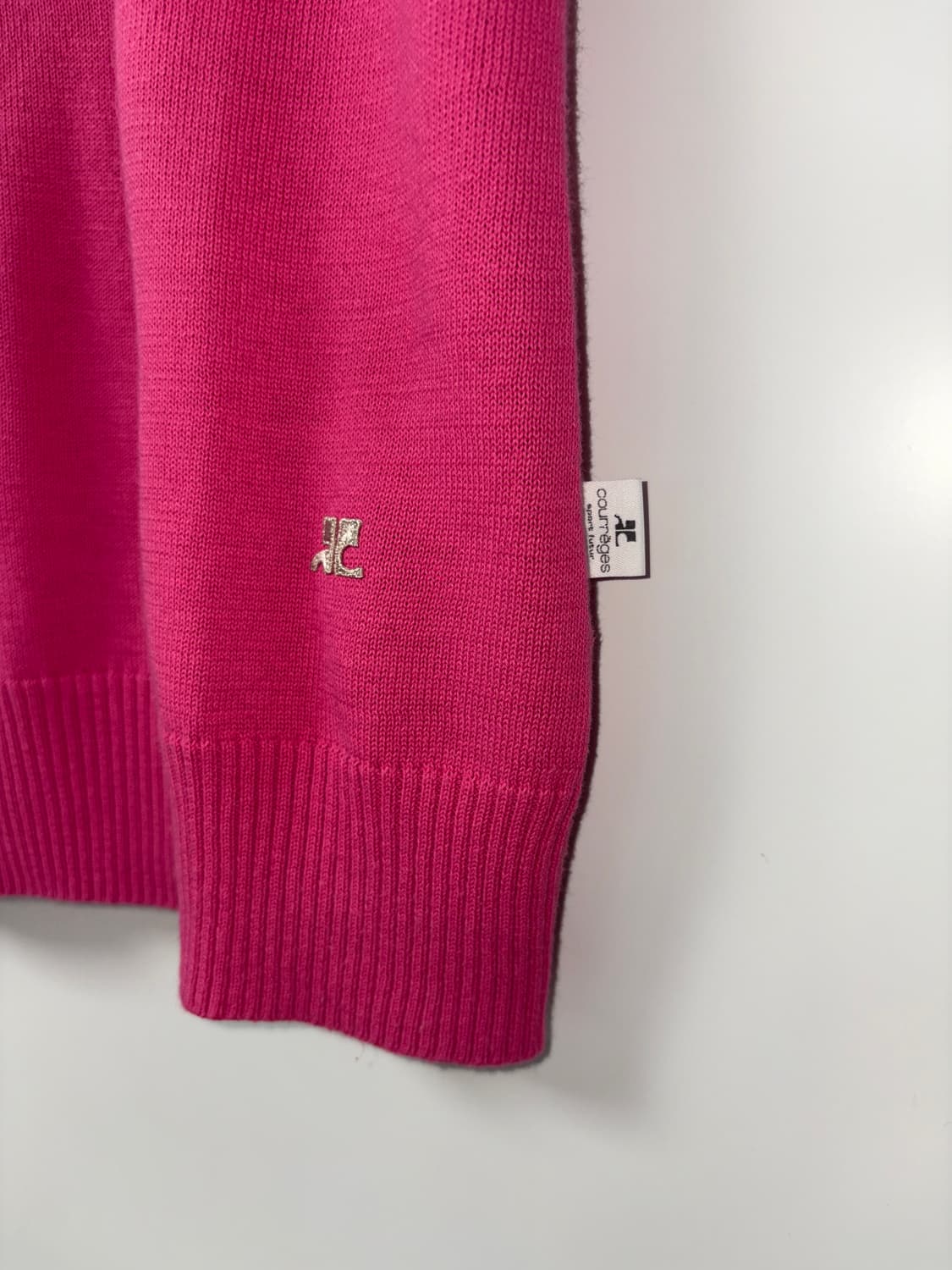 Courreges 꾸레쥬 반팔 니트 상품이미지5