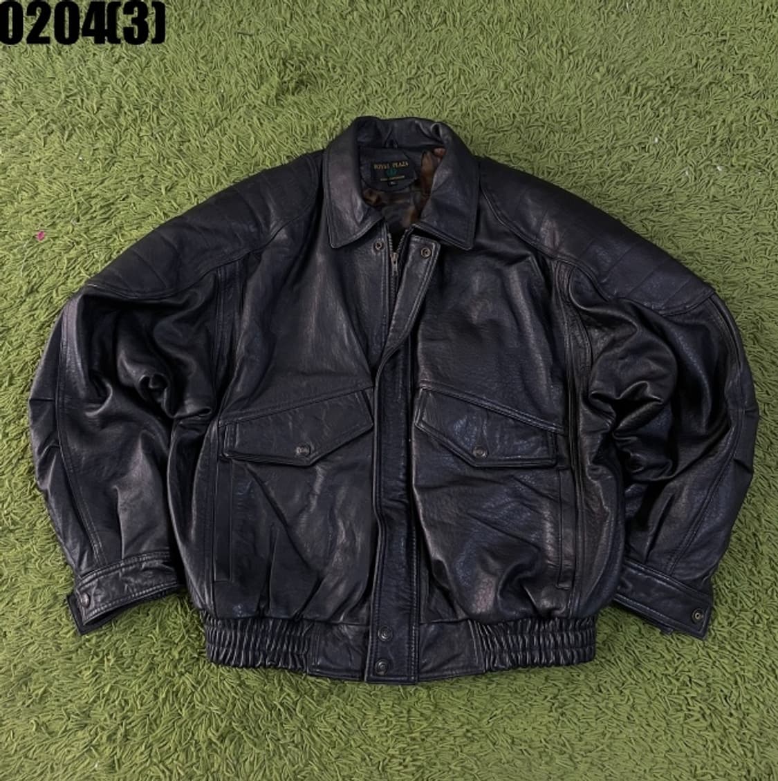 빈티지 레더 자켓 상품이미지1