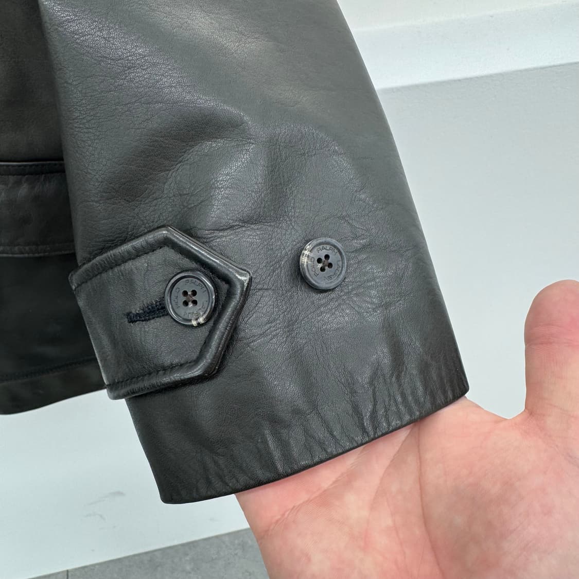 폴로 레더 코트  상품이미지4