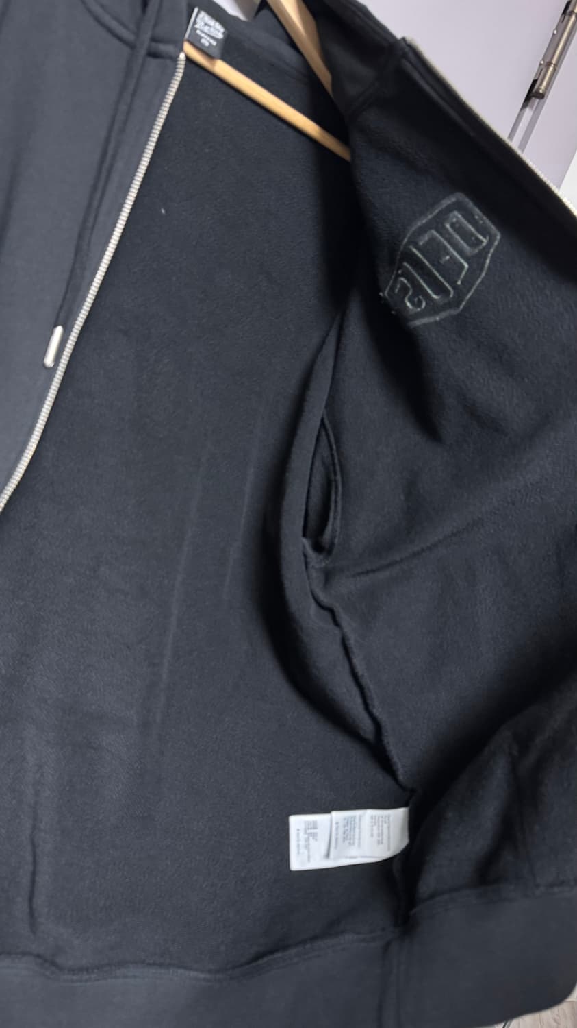 데우스 엑스 마키나 서울 후드 집업 2xl 민트급 상품이미지5