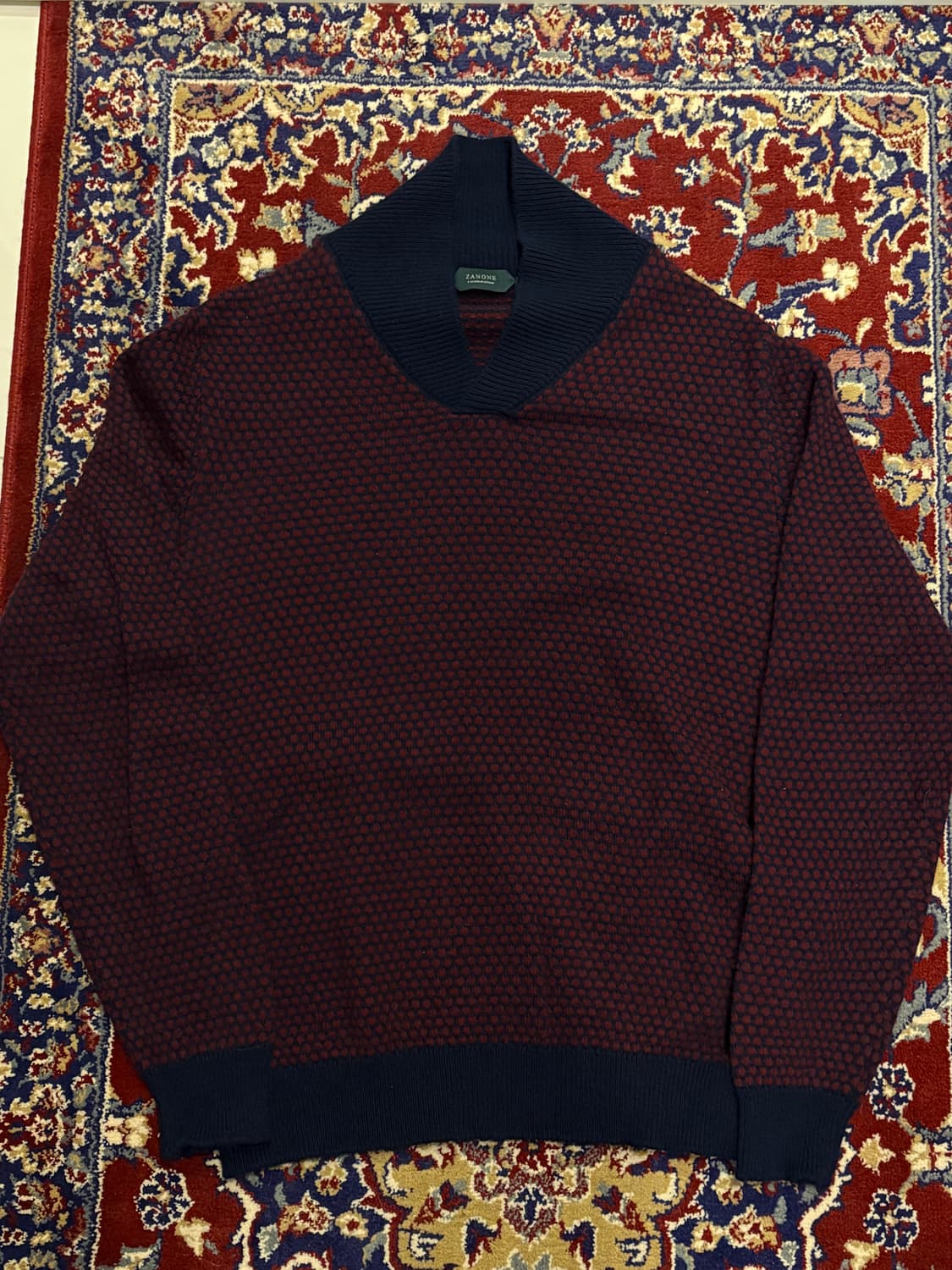 Zanone 자노네 앙고라 울 숄카라 니트 상품이미지1