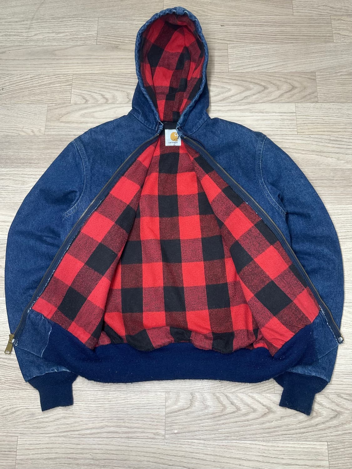 1989 칼하트 JF848 데님 액티브 자켓 상품이미지2