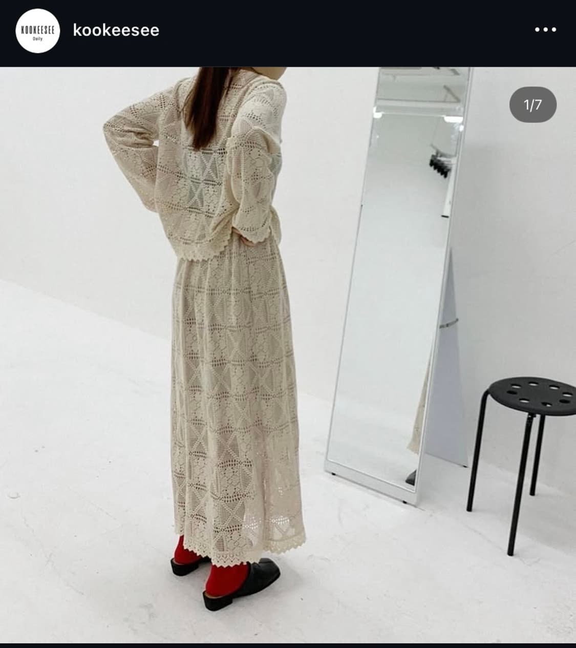 쿠키시 크로셰 셋업 상품이미지4