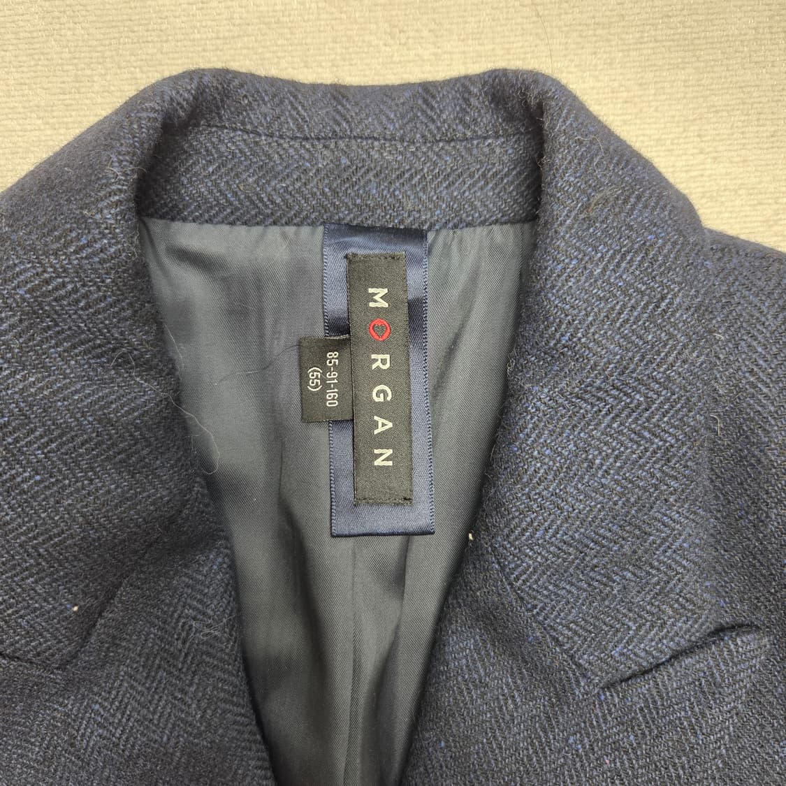 Morgan 모르간 헤링본 더블 브레스티드 자켓 상품이미지3