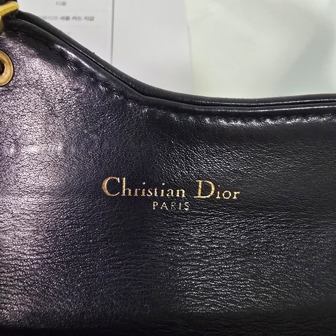 디올 오블리크 새들 카드지갑 상품이미지6