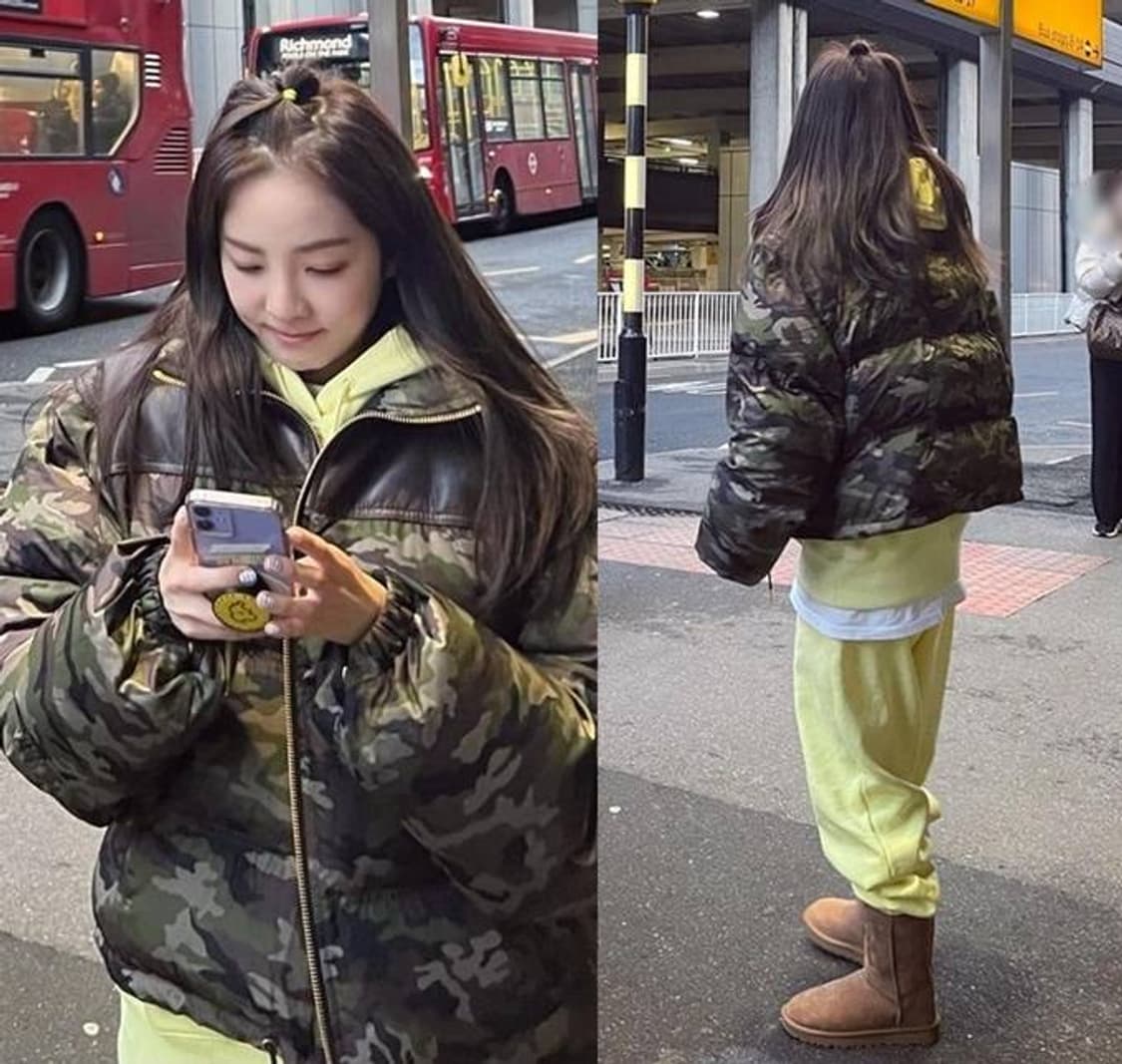 [산다라박님 착용] 셀린느 22AW 카모플라쥬 패딩 상품이미지2